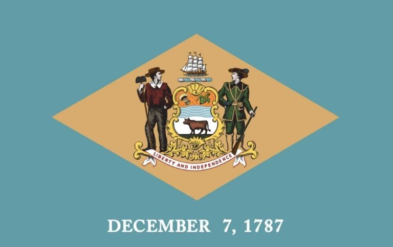 flag of Delaware usa - Title Insurance & Escrow Services in Delaware (DE)