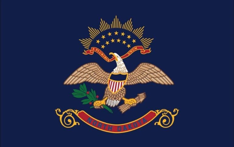 flag of North Dakota -Title Insurance & Escrow Services in North Dakota (ND)